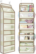 Yecaye 5 Tier Over the Door Organizer, Swing-proof Door Organizer Hanging by Yecaye