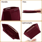 OPPOSHE Purse Organizer Insert for Longchamp Le Pliage, Premium Felt Long Champ - Image 6