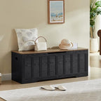 VANKILEY 51.2" Storage Chest Extra Large, Wooden Storage Bench - Image 4