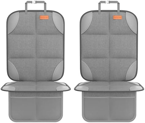 SMART ELF 2 Pack Car Seat Protector-600D Fabric Waterproof by SMARTELF