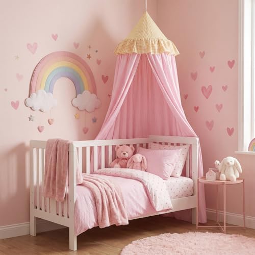 Breling Gingham Bed Canopy - Image 6