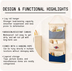 3-Pocket Hanging Wall Organizer - Image 7