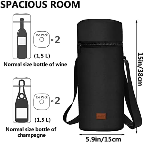 Aosbos Insulated Wine Bag - Image 2