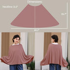 Seejoy Multi-use Nursing Cover for Breastfeeding, 360°Full Coverage Nursing - Image 3