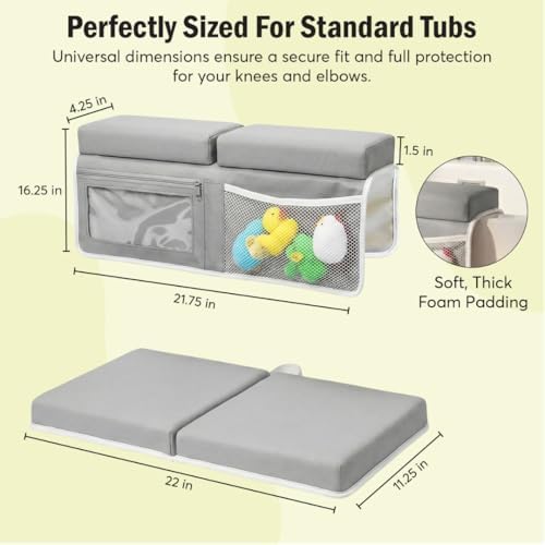 UR Choice Bath Kneeler and Elbow Rest Pad Set, Kneeling Pad - Image 7