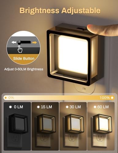 DORESshop LED Night Light, Night Lights Plug Into Wall - Image 3