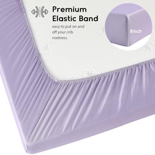 Yoofoss 2-Pack Baby Crib Sheets - Image 3