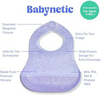 Magnetic Silicone Baby Bib – Waterproof, Dishwasher Safe, BPA Free Food-Grade - Image 3