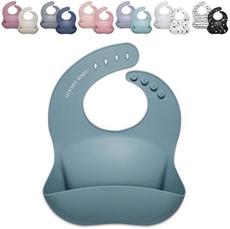 Goobie Baby Silicone Baby Bib by Goobie+Baby