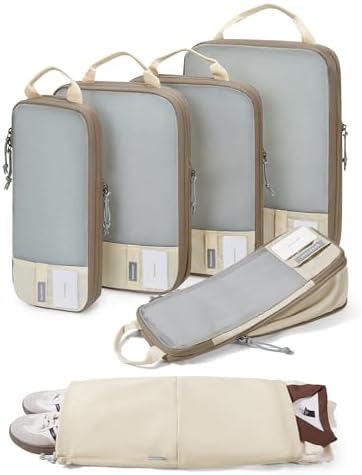 BAGSMART Compression Packing Cubes by BAGSMART