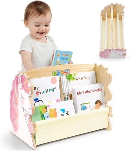 Toddler Bookshelf Double-Sided by Unknown