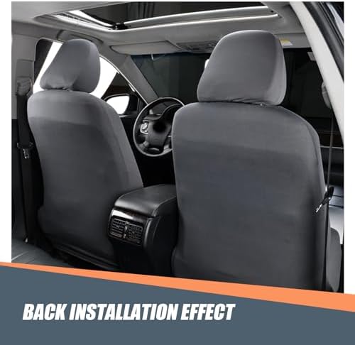 2 PCS Car Seat Headrest Cover, Reusable Flexible Headrest Protector, Universal - Image 5