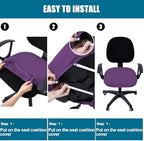Smiry Office Computer Chair Seat Covers - Image 7