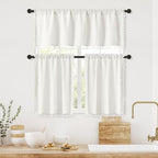 MitoVilla Boho Farmhouse Kitchen Valances - Image 5