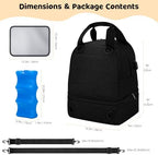 OCKLILY Breast Pump Bag Cooler Backpack — Large Insulated Milk Storage - Image 2