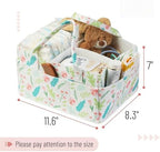 Mr. Pen- Baby Diaper Caddy Organizer, Blooming Palette - Image 2