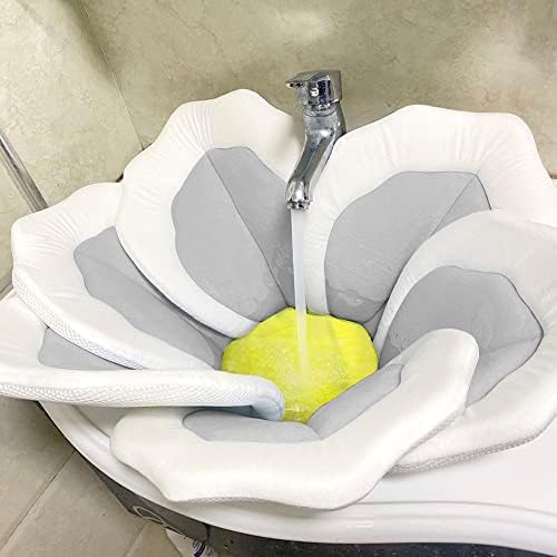 Baby Bath Pad for Infants & Newborns — Soft Petal Shape Bathtub & Sink Support - Image 3