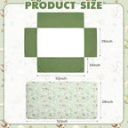 Peryiter 3 Pcs Watercolor Dragon Crib Sheet Set - Image 3
