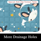 Shower Mat Bathtub Mat, 26.8x15.1 inch, Non-Slip Bath Mat - Image 2