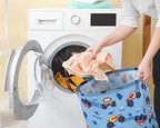 Kids Boys Hamper, Kids Laundry Basket Collapsible Monster Truck Storage Baskets - Image 3