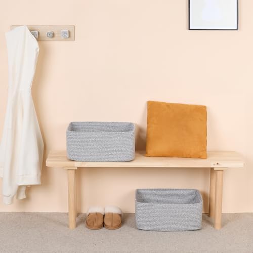 MiniArk Large Storage Baskets for Shelves, Baby Nursery, Toy Baskets Box - Image 6