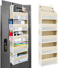 Space Saving Over The Door Organizer, 5 Shelves & 8 Side Pockets, Anti Tilt by Unknown