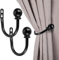 Sumnacon Set of 2 Metal Decorative Curtain Holdbacks, Wall Mounted Window by Sumnacon