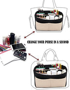LEXSION Felt Purse Organizer Insert, Tote Bag Shaper Dividers - Image 5