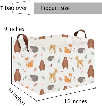 Rectangular Kids Storage Basket Gift Basket Baby Storage Basket Cute Kids Toy - Image 6
