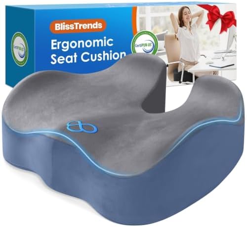 BlissTrends Memory Foam Seat Cushion by BlissTrends