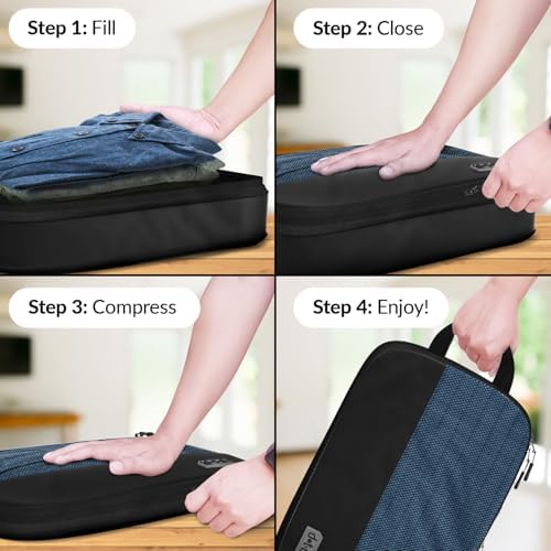 4pc Large Compression Packing Cubes - Image 4