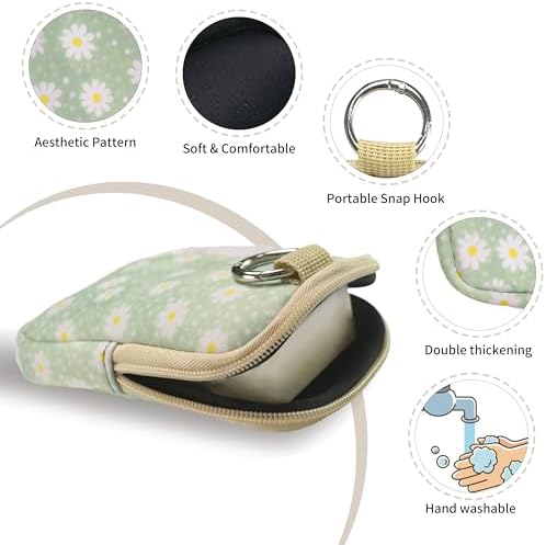 2PCS Hand Sanitizer Spray Case Compatible, Hand Sanitizer Holder, Mini Zippered - Image 5