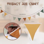 Pennant Banner Flags, Infant and toddler room decoration pennant, - Image 2
