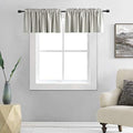 DONREN Light Grey Valance by DONREN