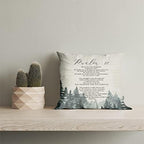 KongMoTree Bible Verse Throw Pillow Cover Cushion Case, Blessing Gift, - Image 3