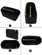 LEXSION Felt Purse Organizer Insert, Tote Bag Shaper Dividers - Image 4