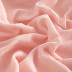 NTBAY Crib Muslin Fitted Sheets, 2 Pack, 28 x 52, Coral Pink - Image 3