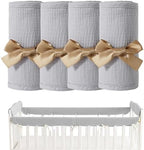 Cot Rail Protector – 2 Pieces Soft crrib Teething Guard Cover - Image 5