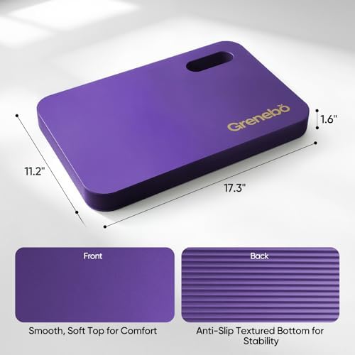 Grenebo 1-Pack Kneeling Pads, Extra Thick, 17.3 x 11 x 1.6 in - Image 5