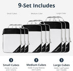 9 Set Compression Packing Cubes - Image 3