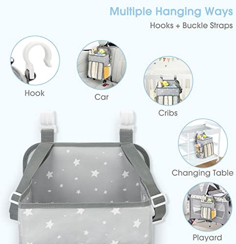 Maliton Changing Table Diaper Organizer - Image 5