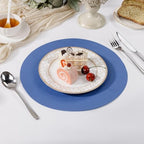 SHACOS 100 pcs Round Paper Placemats Disposable 13 inch Colored Paper - Image 7
