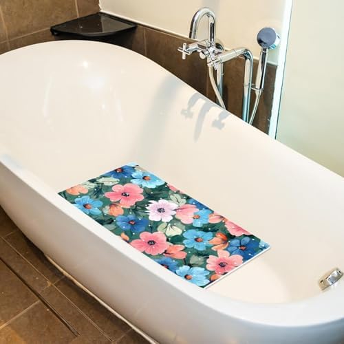 Shower Mat Bathtub Mat, 26.8x15.1 inch, Non-Slip Bath Mat - Image 5