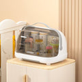 Baby Bottle Drying Rack with Cover, Portable Baby Bottle Storage Organizer by Unknown
