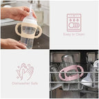 BUSOHA 2 Pack Silicone Sleeves for NUK Baby Bottles 5oz and 8oz - Image 7