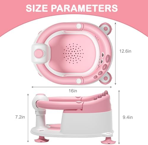 TPN Baby Bath Seat for Babies 6 Months & Up, Non-Slip Toddler Bath Seat - Image 6