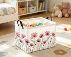Rectangular Valentines Basket for Women Girls Storage Bin Organizer Box Shelf - Image 6