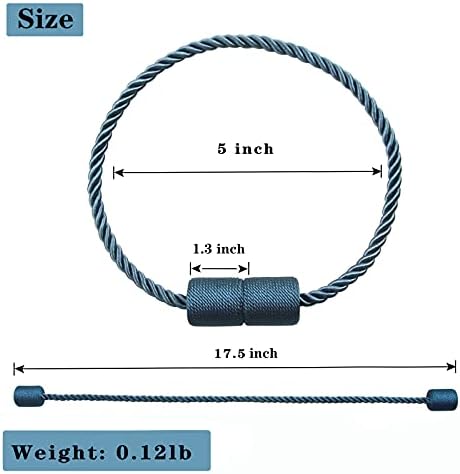 Magnetic Curtain Tiebacks Holdbacks Decorative Tie Backs - Image 2