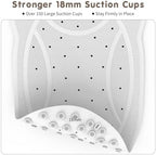 Bath Mat for Tub Non Slip for Kids Baby, Natural Rubber Dual Anti-Slip - Image 4