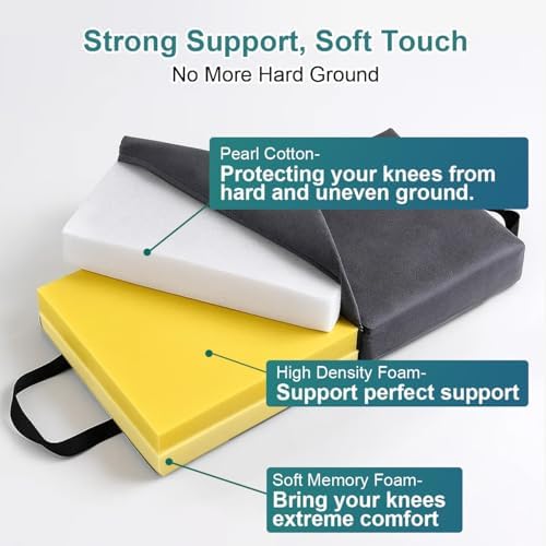 i frmmy Extra Thick Memory Foam Kneeling Cushion Pad- Garden Kneeler - Image 3